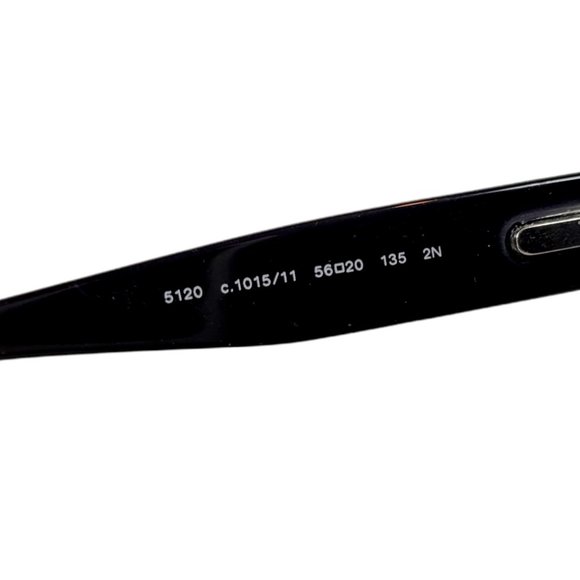 Chanel Blue and Black Frame Sunglasses - Picture 7 of 8